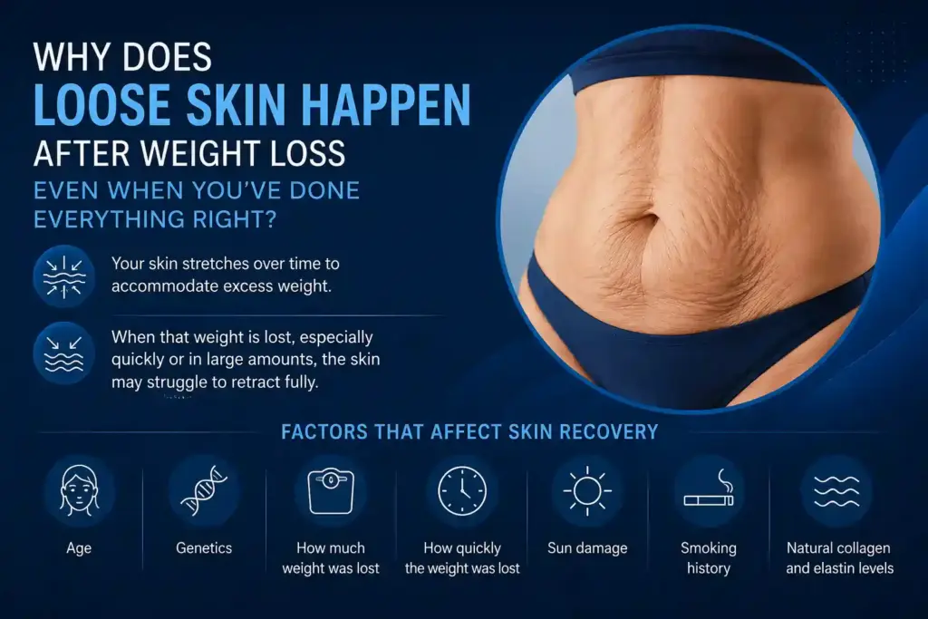 Why Does Loose Skin Happen After Weight Loss Even When You’ve Done Everything Right Northwood?
